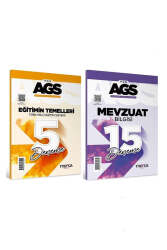 Marka Yayınları 2025 MEB-AGS Eğitimin Temelleri ve Mevzuat Bilgisi 20 Deneme Seti (2 Kitap) - Marka Yayınları