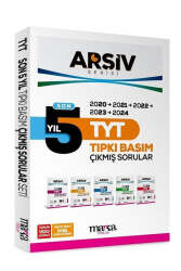 Marka Yayınları 2025 Arşiv Serisi TYT Son 5 Yıl Tıpkı Basım Fasikül Fasikül Çıkmış Sorular - Marka Yayınları