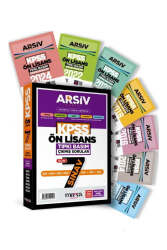 Marka Yayınları KPSS Arşiv Serisi Önlisans Son 7 Yıl Tıpkı Basım Fasikül Fasikül Çıkmış Sorular - Marka Yayınları