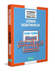 Markaj Yayınları Uzman Öğretmenlik 1 Soru 1 Çözüm Öğretici Çözümlü Soru Bankası - Markaj Yayınları