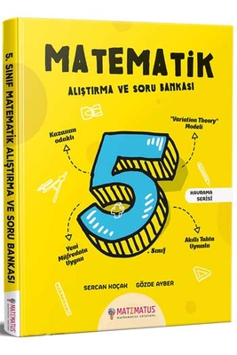 Matematus Yayınları 5. Sınıf Matematik Alıştırma ve Soru Bankası - 1