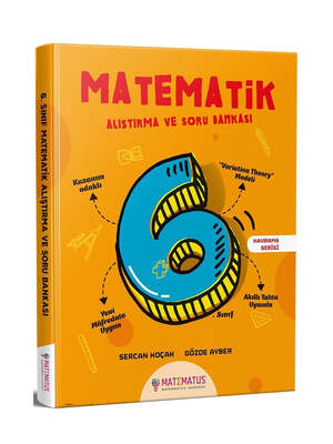 Matematus Yayınları 6. Sınıf Matematik Alıştırma ve Soru Bankası - 1