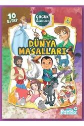 Dünya Masallar 1. Sınıf Çocuk Klasikleri Seti 10 Kitap Mavi Panda Yayınları - Mavi Panda Yayınları
