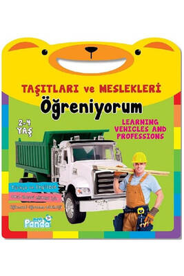 Taşıtları ve Meslekleri Öğreniyorum Mavi Panda Yayınları - 1