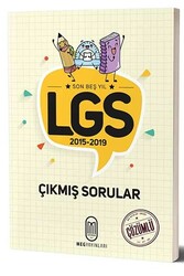 MEG Yayınları - ​MEG Yayınları LGS Son 5 Yıl Çözümlü Çıkmış Sorular