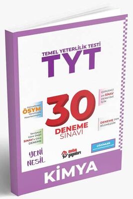 ​Metin Yayınları TYT Kimya 30 Deneme Sınavı - 1
