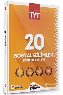 Metin Yayınları TYT Sosyal Bilimler 20 Deneme Sınavı - 1