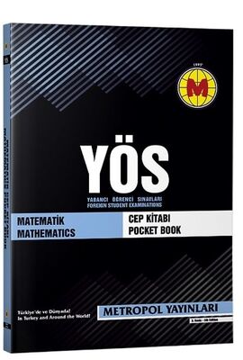 Metropol Yayınları YÖS Matematik Cep Kitabı - 1