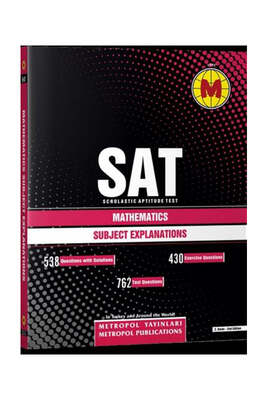 Metropol Yayınları SAT Mathematics Subject Explanations - 1