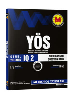 Metropol Yayınları YÖS IQ Soru Bankası-2 - 1