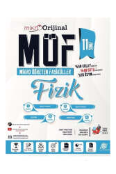 Mikro Orijinal Yayınları 2025 11.Sınıf Fizik MÖF Mikro Öğreten Fasiküller - Mikro Orijinal Yayınları