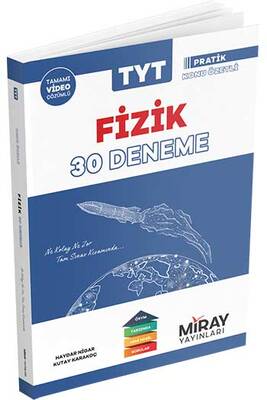 Miray Yayınları TYT Fizik Tamamı Video Çözümlü 30 Deneme - 1