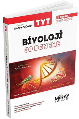 Miray Yayınları TYT Biyoloji Video Çözümlü 30 Deneme - 1