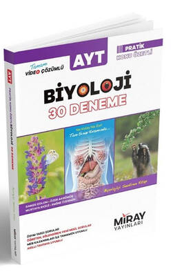 Miray Yayınları AYT Biyoloji 30 Deneme - 1