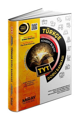 Miray Yayınları YKS TYT Türkçe İnfografik Konu Özetli Soru Bankası - 1