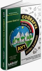 Miray Yayınları - Miray Yayınları AYT Coğrafya Konu Özetli Soru Bankası