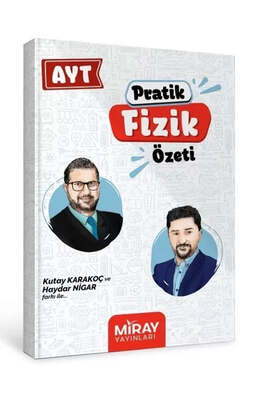 Miray Yayınları AYT Pratik Fizik Özeti - 1