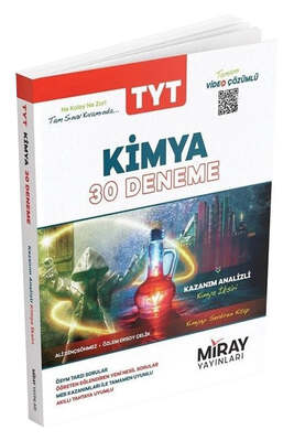 Miray Yayınları TYT Kimya Video Çözümlü 30 Deneme - 1