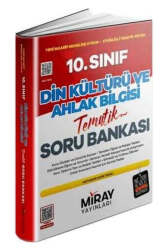 Miray Yayınları 10.Sınıf Din Kültürü ve Ahlak Bilgisi Tematik Soru Bankası - Miray Yayınları
