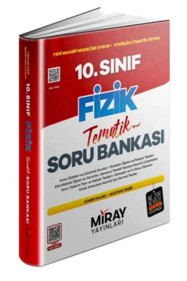 Miray Yayınları 10. Sınıf Fizik Konu Özetli Tematik Soru Bankası - 1
