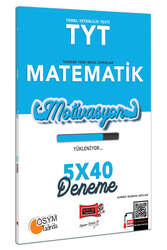Yargı Yayınları - Yargı Yayınları Motivasyon TYT Matematik 5x40 Deneme