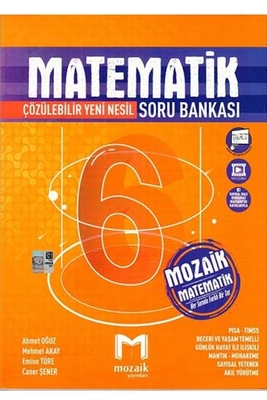Mozaik Yayınları 6. Sınıf Matematik Soru Bankası - 1