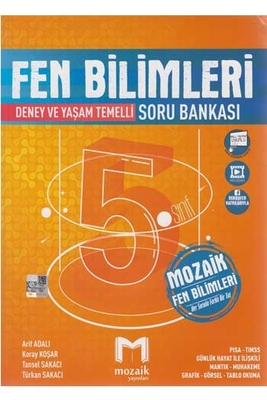 Mozaik Yayınları 5. Sınıf Fen Bilimleri Soru Bankası - 1