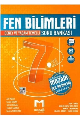 Mozaik Yayınları 7. Sınıf Fen Bilimleri Soru Bankası - 1