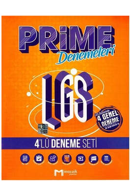 Mozaik Yayınları 8. Sınıf LGS Prime 4 lü Deneme - 1