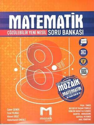 Mozaik Yayınları 8. Sınıf Matematik Soru Bankası - 1