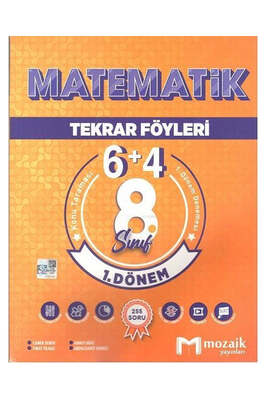 Mozaik Yayınları 8. Sınıf Matematik 6 + 1 Tekrar Föyleri Özel Baskı - 1