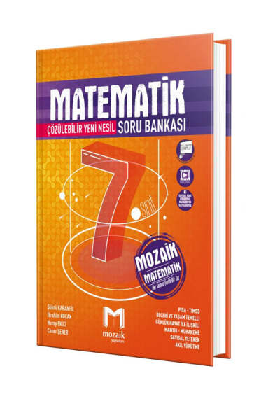 Mozaik Yayınları 2024 7.Sınıf Matematik Soru Bankası - 1