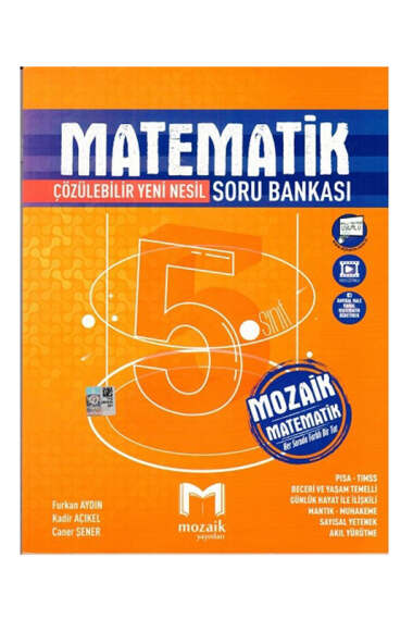 Mozaik Yayınları 5.Sınıf Matematik Soru Bankası - 1