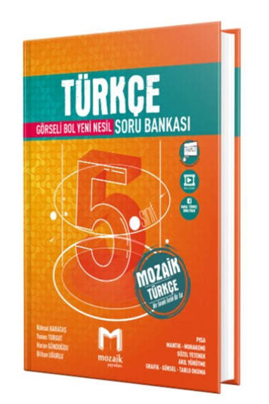 Mozaik Yayınları 5.Sınıf Türkçe Soru Bankası - 1