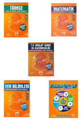 Mozaik Yayınları 2025 8.Sınıf Tüm Dersler Soru Bankası Seti - Mozaik Yayınları
