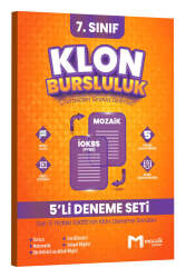 Mozaik Yayınları 7. Sınıf Klon 5 li Deneme Seti - Mozaik Yayınları