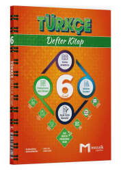 Mozaik Yayınları 6.Sınıf Türkçe Defter Kitap - Mozaik Yayınları
