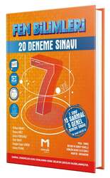 Mozaik Yayınları - Mozaik Yayınları 7. Sınıf Fen Bilimleri 20 li Deneme