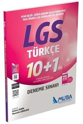 Muba Yayınları LGS Türkçe 10+1 Deneme Sınavı - 1