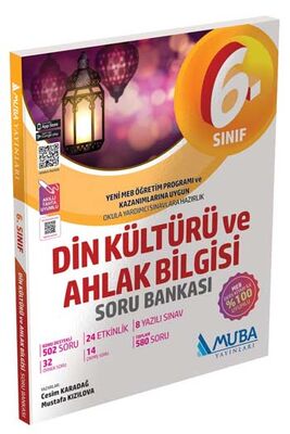 Muba Yayınları 6. Sınıf Din Kültürü ve Ahlak Bilgisi Soru Bankası - 1
