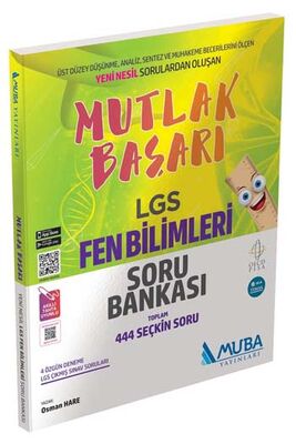 Muba Yayınları Mutlak Başarı LGS Fen Bilimleri Soru Bankası - 1