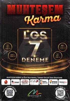 2021 Muhteşem Karma LGS 7 li Deneme Seti - Muhteşem Yayınları - 1