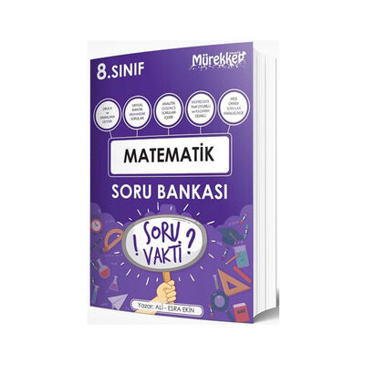 Mürekkep Yayınları 8. Sınıf Matematik Soru Bankası - 1