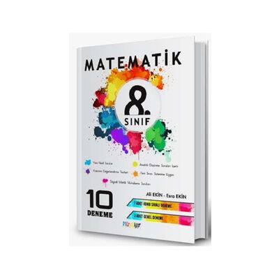Mürekkep Yayınları 8. Sınıf Matematik 10 Deneme - 1