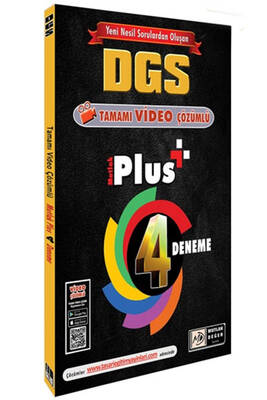 Mutlak Değer Yayınları DGS Mutlak Plus Video Çözümlü 4 Deneme - 1