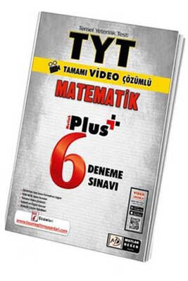 Mutlak Değer Yayınları TYT Matematik Video Çözümlü 6 Plus Deneme - 1