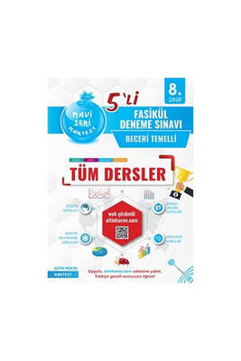 Nartest Yayınları 8. Sınıf Tüm Dersler 5 li Fasikül Deneme Sınavı - 1