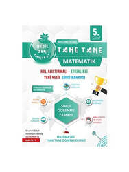 Nartest Yayınları - Nartest Yayınları 5. Sınıf Yeşil Tane Tane Matematik 2021 (Kolay-Orta) Soru Bankası