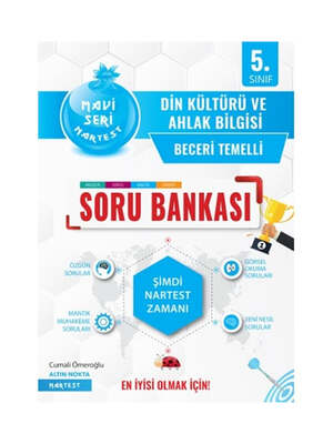 Nartest Yayınları 5. Sınıf Mavi Din Kültürü Soru Bankası - 1