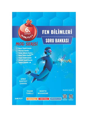 Nartest Yayınları 6. Sınıf Mod Fen Bilimleri Soru Bankası - 1